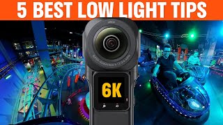 5 Best Low Light Tips | Insta360 ONE RS 1-INCH 360 EDITION screenshot 4