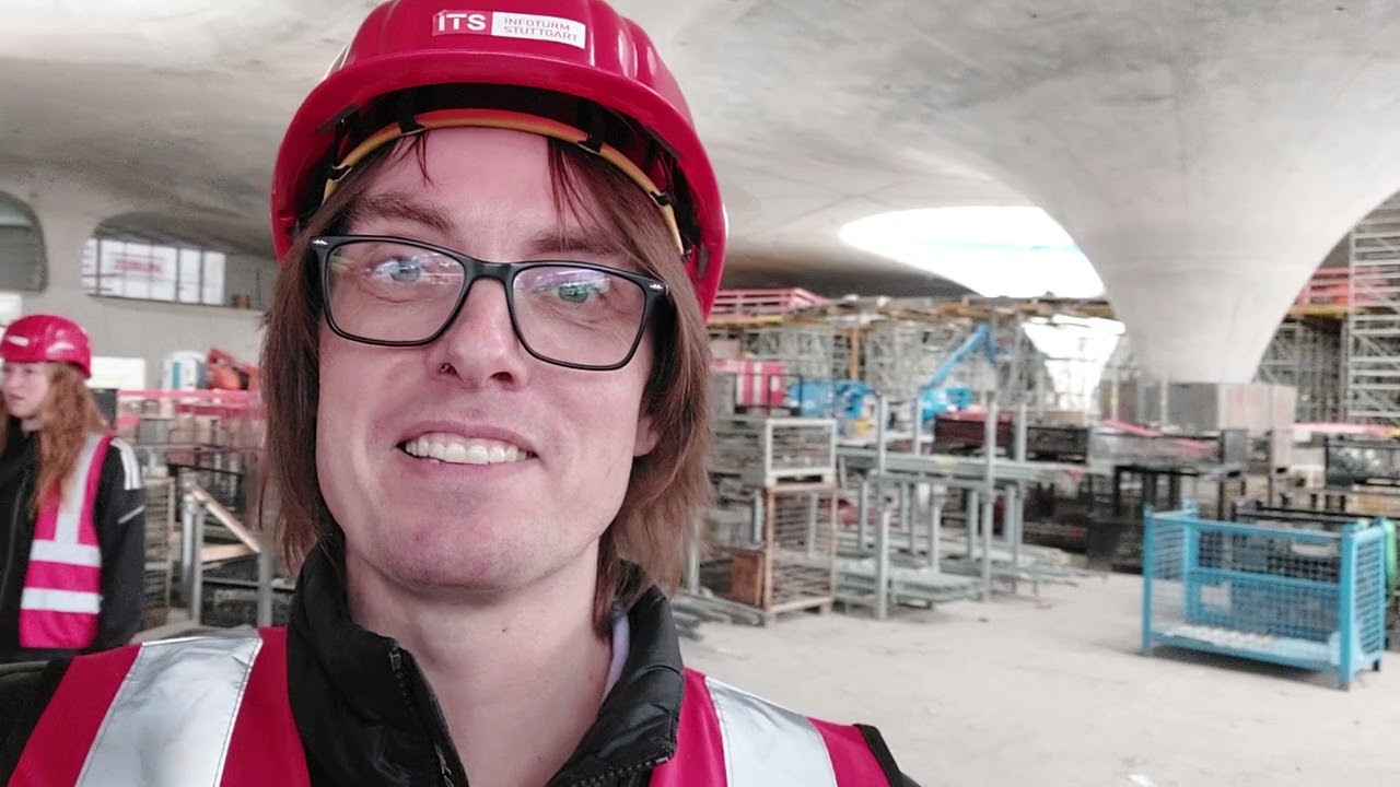 Live from Stuttgart 21!  Major construction process  on the new main station in Germany