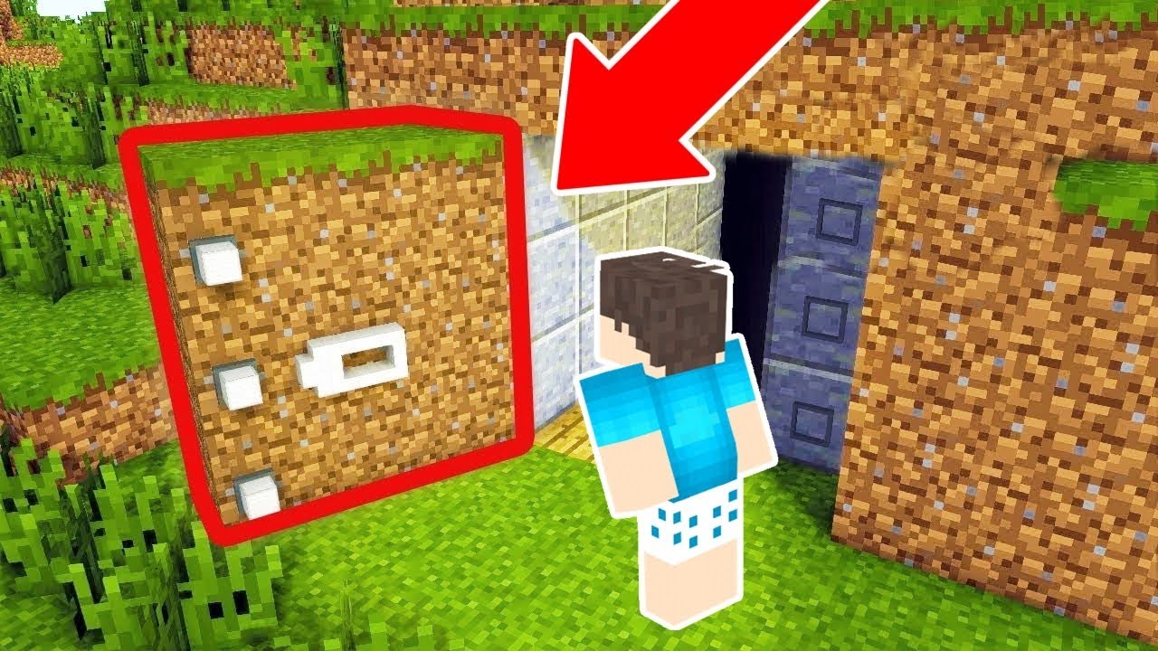 COMO FAZER UMA CASA 100% SECRETA NO MINECRAFT! - YouTube