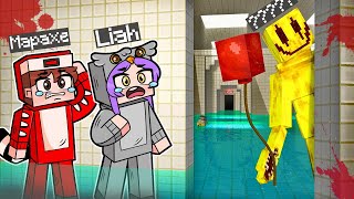 Minecraft PERO en LOS BACKROOMS😨🤡🎈LIAH MINECRAFT PERO TERROR