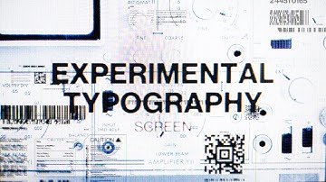 Experimental Typography | Screen