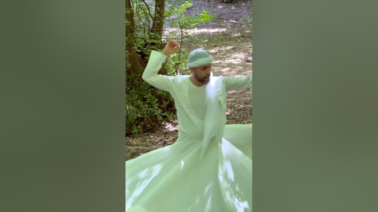 In nature’s temple, Sama is prayer—each turn a leaf, each breath the breeze of peace 🕊🤍