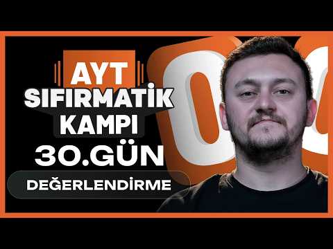 AYT KAMPININ SONUNA GELDİK! I Sıfırmatik Kampı 30. Gün Değerlendirme