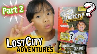 Unboxing ENTIRE BOX LOST CITY ADVENTURE Ryan&#39;s Wold TOY | Vlog with Emma