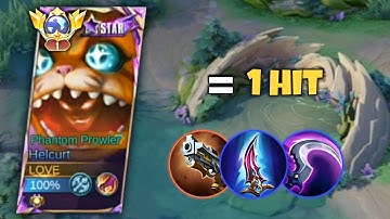 TOP GLOBAL HELCURT BEST 1HIT BUILD 2025!!🔥 ( Must try ) MLBB