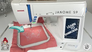 How to setup your Janome S9 for embroidery! (In detail) screenshot 3
