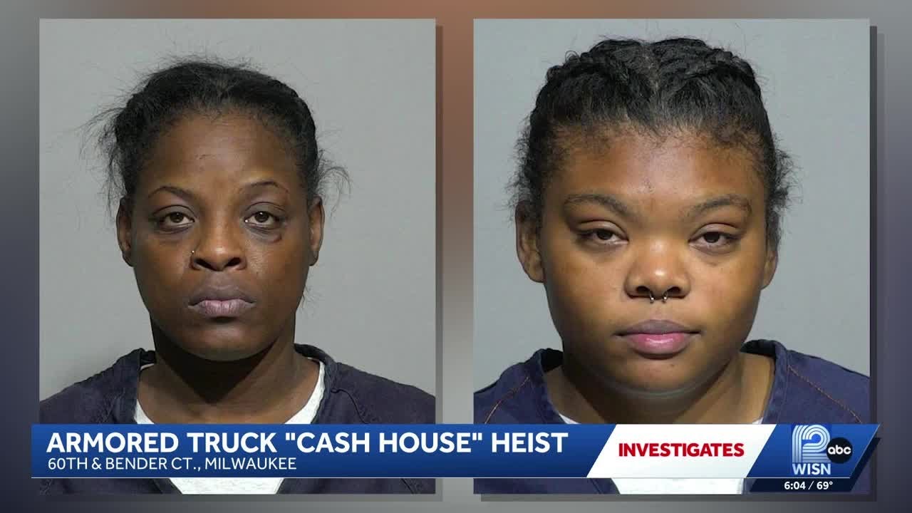 ⁣Women charged in $118K heist at Milwaukee armored truck facility