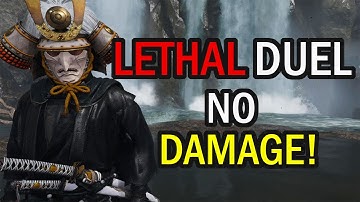 Ghost of Tsushima Lethal Mode Duel (NO DAMAGE!)