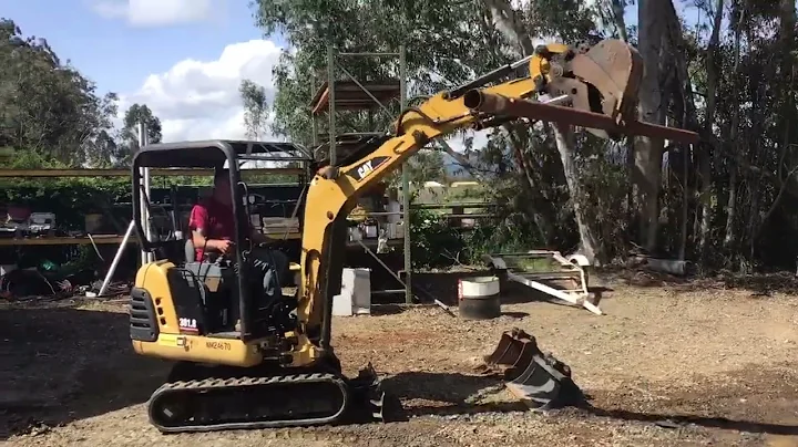 Lot #0101: Caterpillar 301.8 Mini Excavator