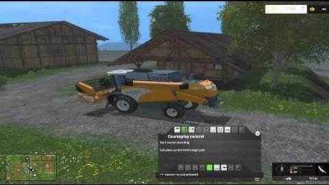 Starting New FS15 Map with CoursePlay
