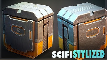 Making a Stylized Sci-Fi Container with Maya 2025, Zbrush, and Substance Painter
