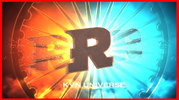 RRR Intro Credits Animation | After Effects - E3D | KVN