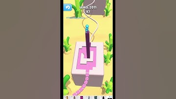 Gameplay top mobile games Relaxing n satisfying game iOS/ANDROID Stacky Dash  #shorts Level 2011