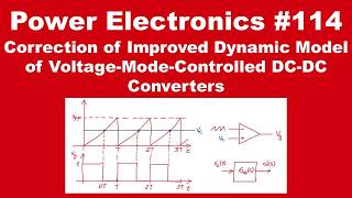 PE #114: Correction of Improved Dynamic Model of Voltage-Mode-Controlled DC-DC Converters
