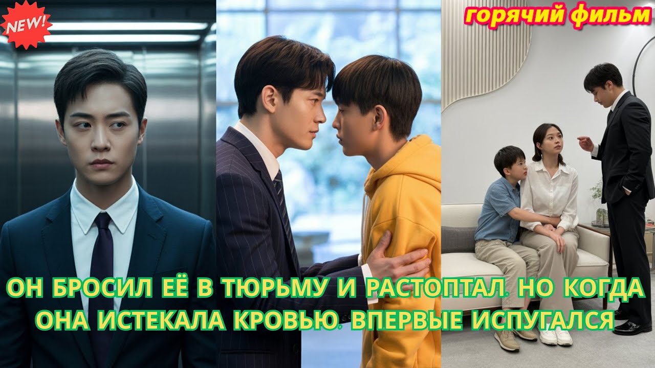 Он бросил её в тюрьму и растоптал, но когда она истекала кровью, впервые испугался #драма #романтика