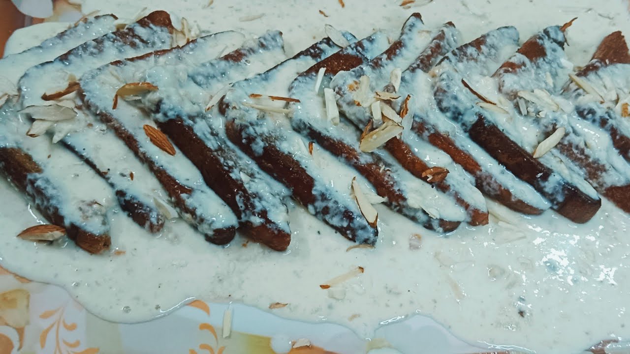 ब्रेड का इतना टेस्टी डिजर्ट एक बार खाएंगे तो बार बार बनाएंगे - AUTHENTIC SHAHI TUKDA 