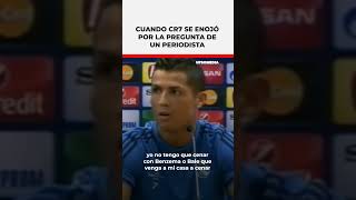 Cr7 se enojó por la pregunta de un periodista | Cracks