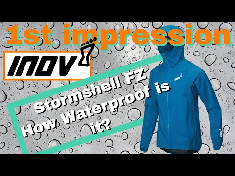 Inov8 Stormshell FZ First Impression / Reno Spring Sucks / I cant Trail Run in 3 feet of snow