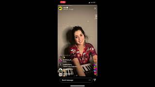 Laura Marano sings “Let Me Cry” for MTV’s Instagram