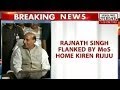 Rajnath Singh takes charge Home