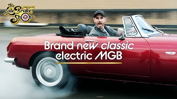 The brand new EV classic MGB 