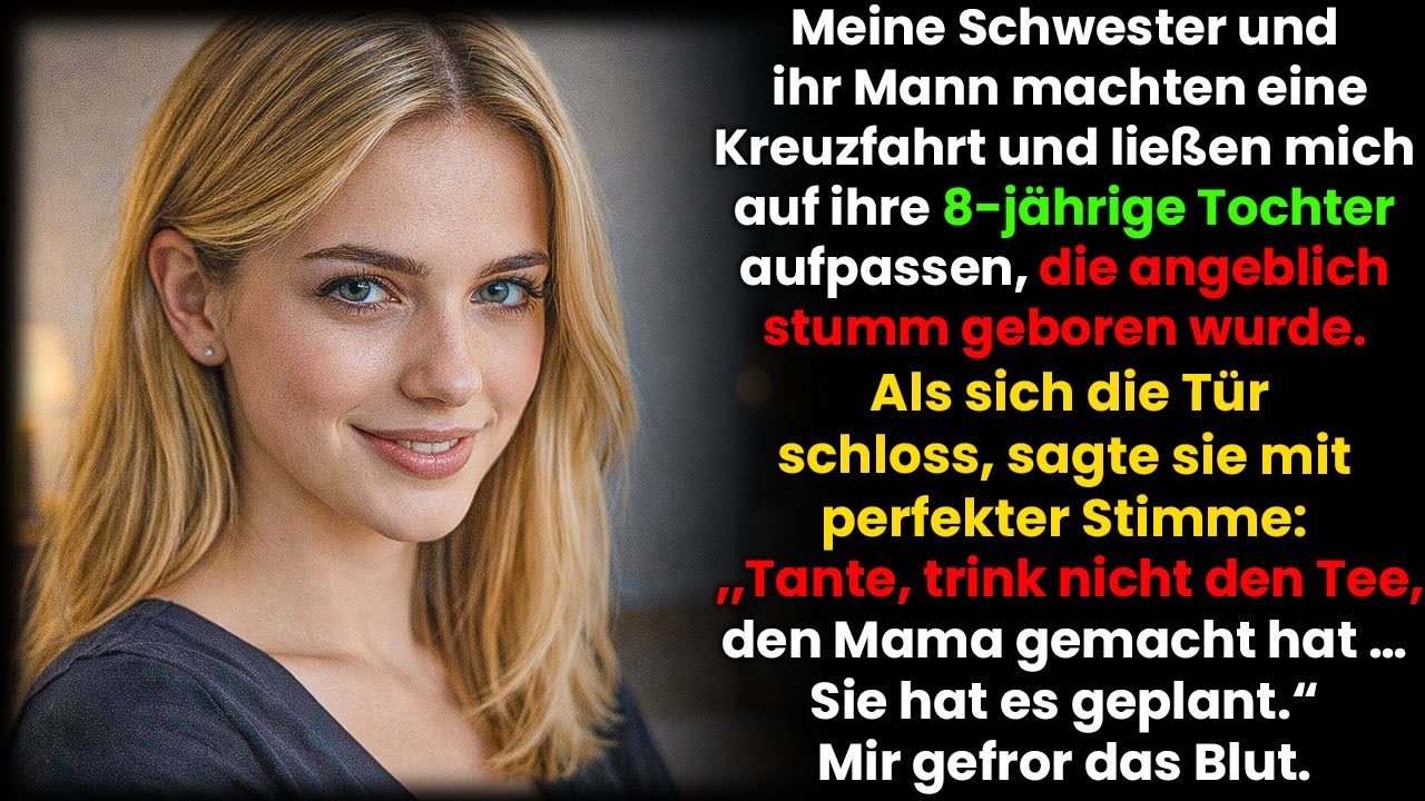Die „stumme“ Tochter meiner Schwester sprach, sobald ihre Eltern gingen. Aber dan..