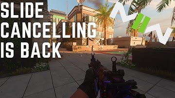 Slide Cancelling is back in MW2 | Slide Cancelling Tutorial