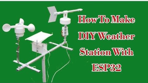 How To Make DIY Weather Station With ESP32 | DIY Weather Station| Hammad weather station | @NASA