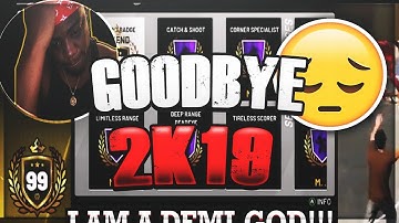 GOODBYE 2K19 | SPEED BOOSTING PURE SHARP?!?!?!?!?!? |  *MUST WATCH*