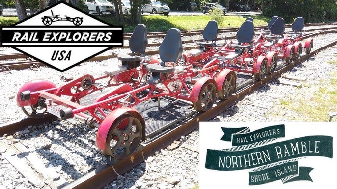 See a sneak peek of the Rail Explorers attraction at the Boone