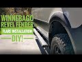 Winnebago Revel Mercedes Sprinter Wheel Flare Installation Terra Wagon