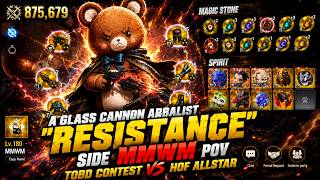 A Glass Cannon Arbalist Resistance Side MMWM Pov TOBD Contest Vs HOF Allstar