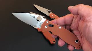Spyderco Manix 2 CPM REX 45!  New Sprint Run! The Knife of the Day!