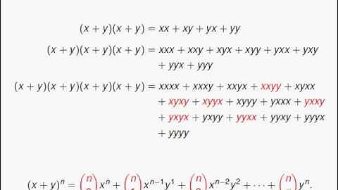 Binomial Coefficients (2/3): The Binomial Theorem and Beyond