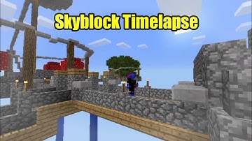 Minecraft Timelapse : Skyblock 2.1
