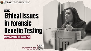 [2025 Ep.01] Ethical Issues in Forensic Genetic Testing