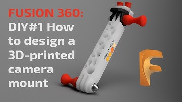 HowToByrd Episode #1: Fusion360 camera mount design tutorial
