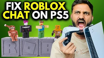 ROBLOX | How to Fix Roblox Chat on PS5 | Text Chat NOT showing on ROBLOX [2025]