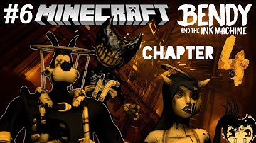 Bendy and the Ink Machine Chapter 4 in Minecraft Part 6 - Map Showcase