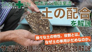 様々な土の特性、役割。土の単用について。『サボテン相談室流、土の配合解説！』【サボテン相談室 羽兼直行】【土】