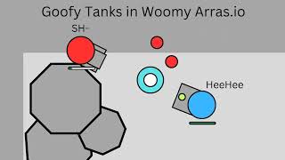 Woomy.arras.io - so many new tanks! 