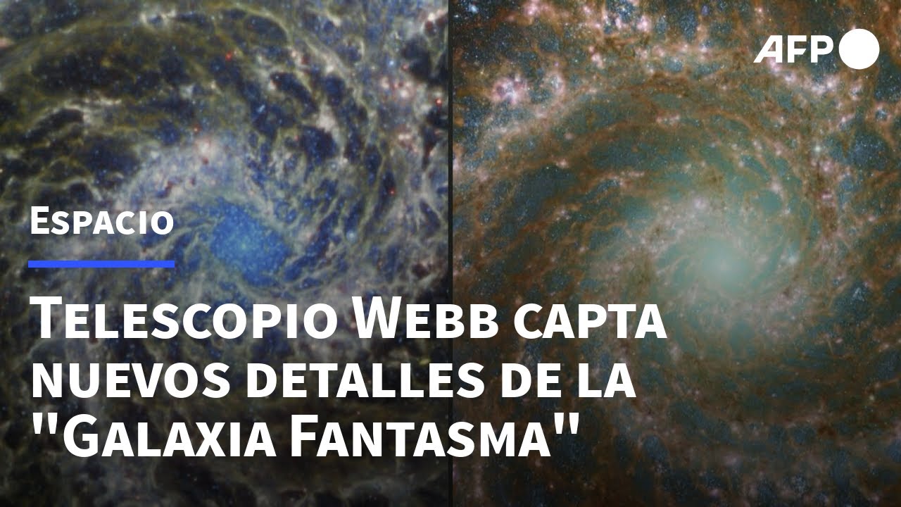 El telescopio James Webb captura nuevos detalles de la Galaxia Fantasma ...