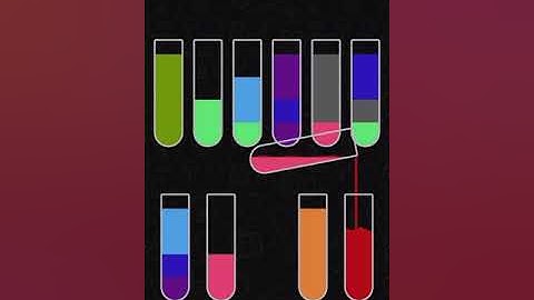 Water sort puzzle game Level 500