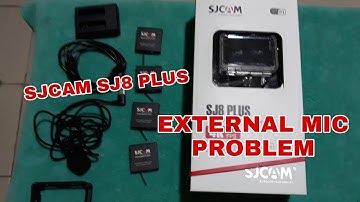 SJCAM SJ8 PLUS EXTERNAL MIC PROBLEM SOLVED!