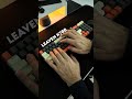 Mekanik Klavye Sesi #shorts #asmr #keyboard