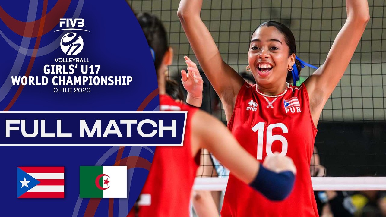 Puerto Rico vs. Algeria - Pool Play | Girls' U17 World Championship - 2026