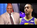 Charles Barkley reacts to Rudy Gobert ejected vs. James Harden