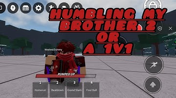 "1V1 OR HUMBLING MY BROTHER PART 2" 💀🔥 If u like it don