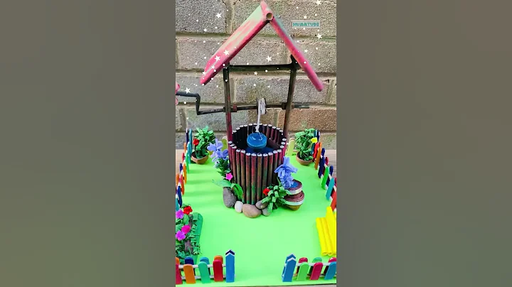 DIY-Water well😍| Handicraft Project |#decoration #bestoutofwaste #papercrafts #shorts #ytshorts - DayDayNews