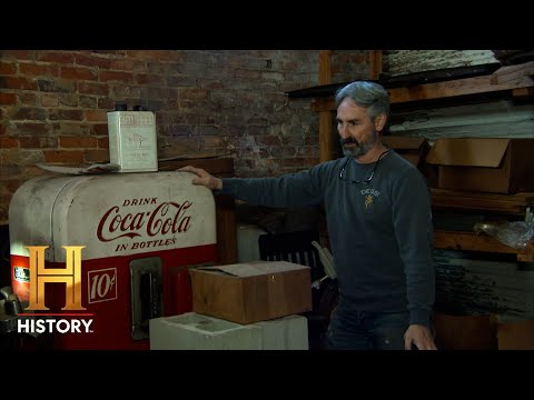 American Pickers RARE ORIGINAL Vendo Coca Cola Machine Season 23 History